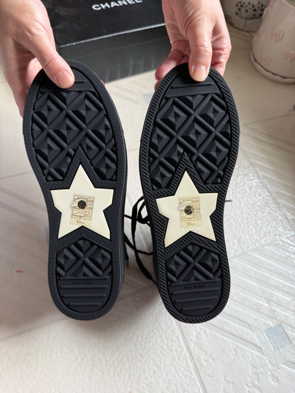 Dior Black Low-Top Sneakers - Picture 5 of 7